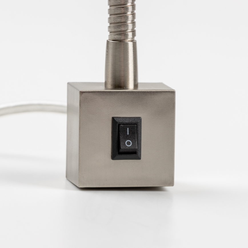 Lampa LED z klipsem 1xGU10/4,7W/230V matowy chrom