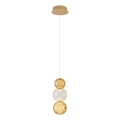 Lampa LED zawieszana CREMONA LED/5W/230V 3000K złota