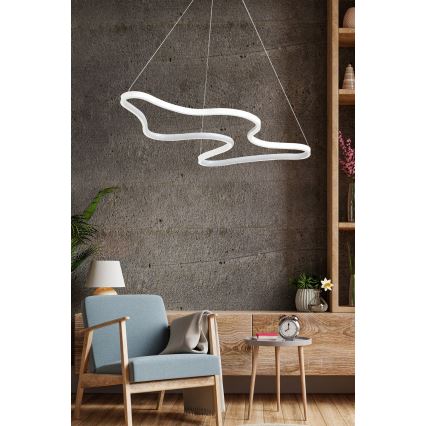 Lampa LED zwisająca ARTISAN LED/36W/230V 4000K biała