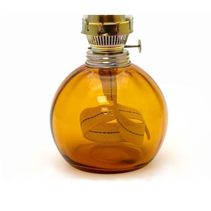 Lampa naftowa BASIC 38 cm bursztynowa