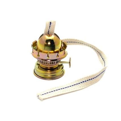 Lampa naftowa Eliška 20 cm zielony