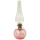 Lampa naftowa EMA 38 cm różowa