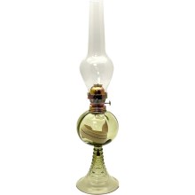 Lampa naftowa KVĚTA 50 cm leśna zieleń