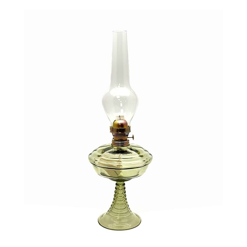 Lampa naftowa MILADA 50 cm zielona