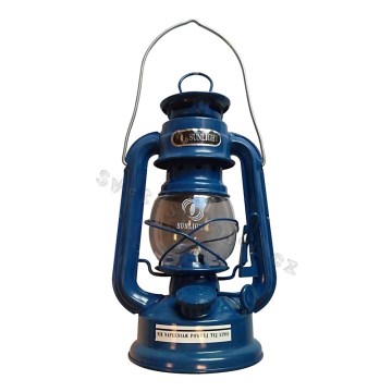 Lampa naftowa niebieska