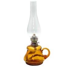 Lampa naftowa TEREZA 34 cm amber