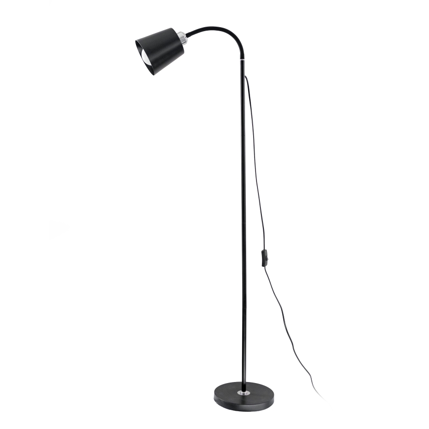 Lampa podłogowa 1xE27/40W/230V czarny