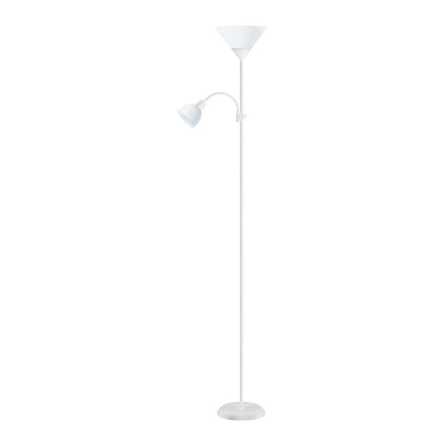 Lampa podłogowa 1xE27/60W/230V + 1xE14/25W