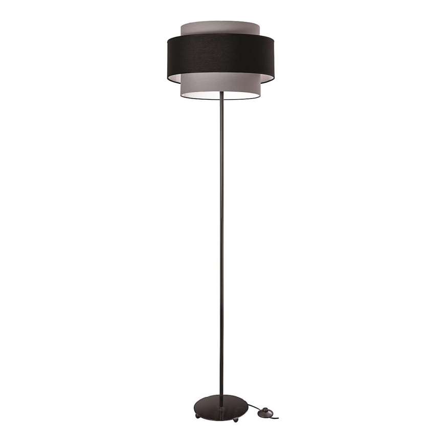 Lampa podłogowa 1xE27/60W/230V szara