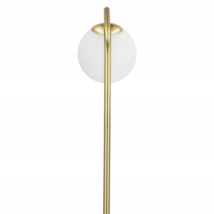 Lampa podłogowa 1xG9/40W/230V złota/biała