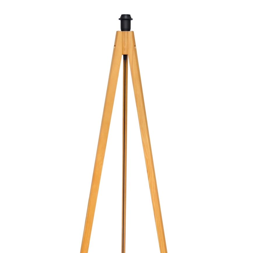 Lampa podłogowa ALBA 1xE27/15W/230V czarne/dąb