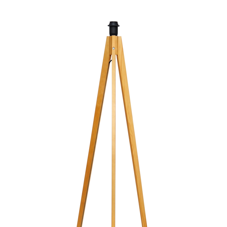 Lampa podłogowa ALBA 1xE27/15W/230V czarne/dąb