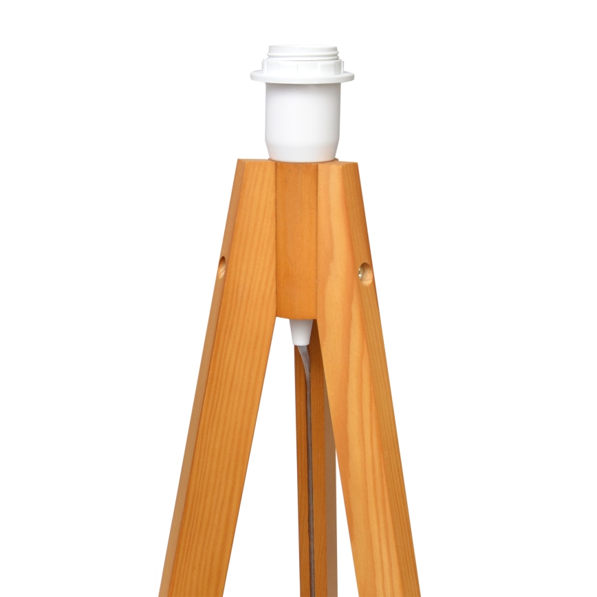 Lampa podłogowa ALBA 1xE27/15W/230V kremowy/dąb