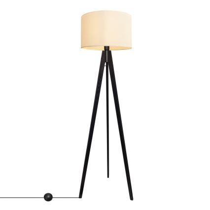 Lampa podłogowa ALBA 1xE27/15W/230V kremowy/sosna