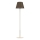 Lampa podłogowa ARDEN 1xE27/15W/230V beżowa/brązowa