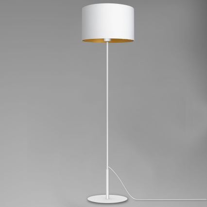 Lampa podłogowa ARDEN 1xE27/60W/230V biały/złoty