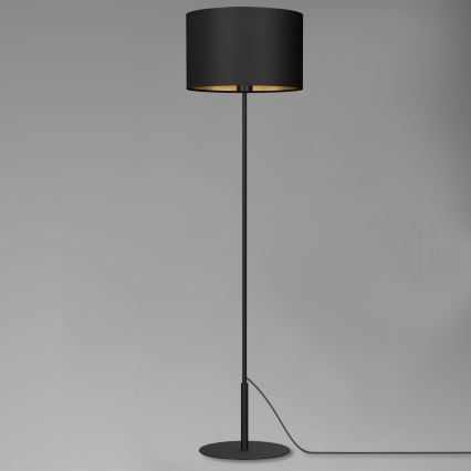 Lampa podłogowa ARDEN 1xE27/60W/230V czarny/złoty