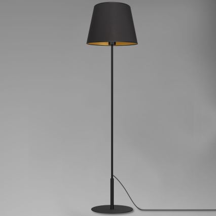 Lampa podłogowa ARDEN 1xE27/60W/230V czarny/złoty