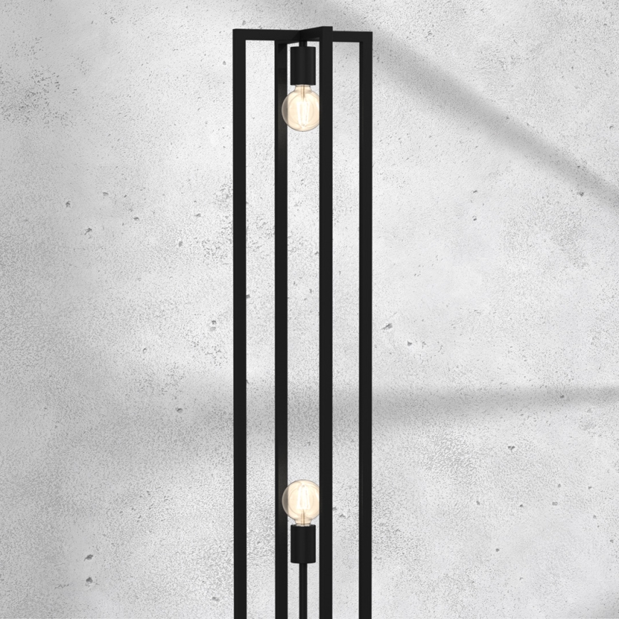 Lampa podłogowa ARNOLD 2xE27/60W/230V czarny
