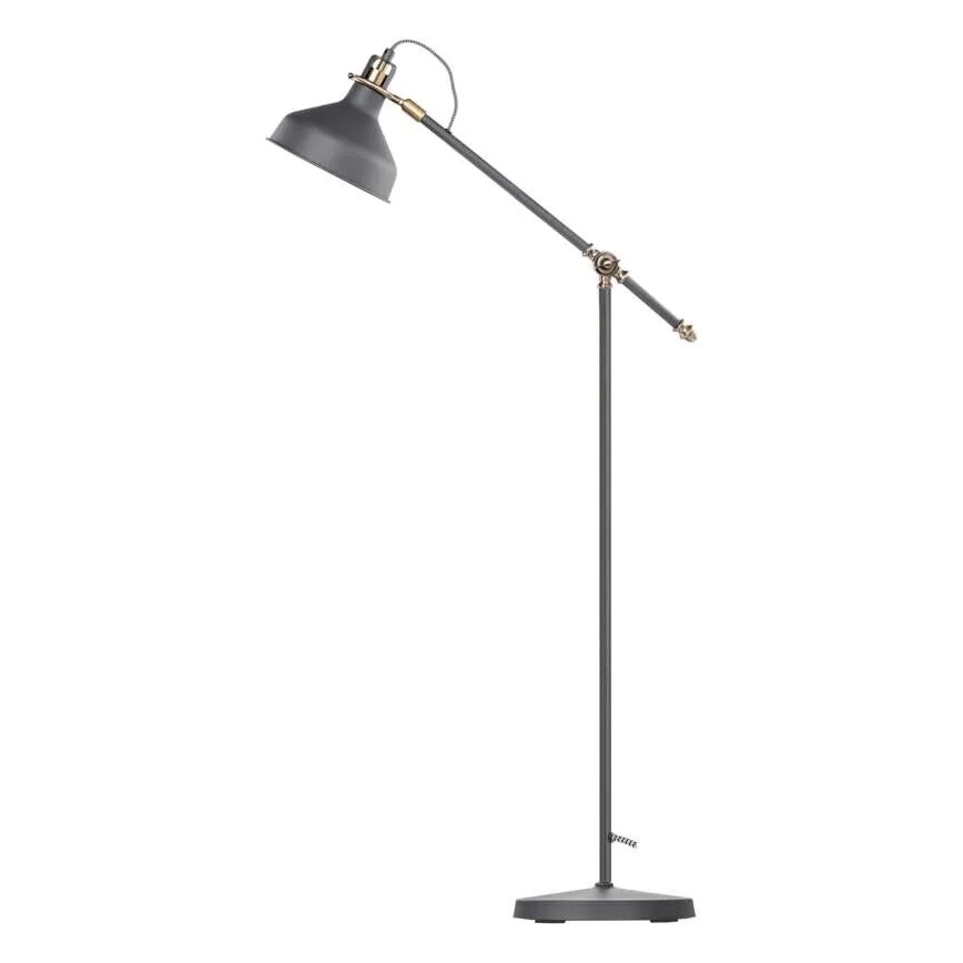 Lampa podłogowa ARTHUR 1xE27/25W/230V szara