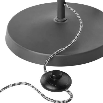 Lampa podłogowa ARTHUR 1xE27/25W/230V szara