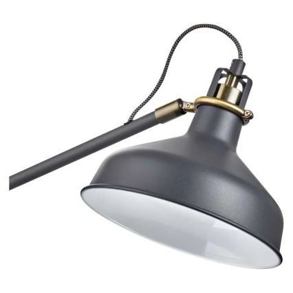 Lampa podłogowa ARTHUR 1xE27/25W/230V szara