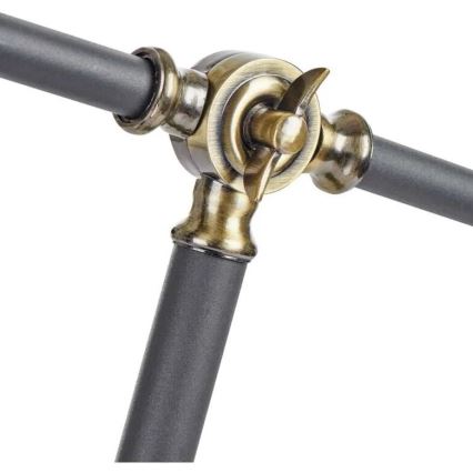 Lampa podłogowa ARTHUR 1xE27/25W/230V szara