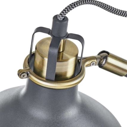 Lampa podłogowa ARTHUR 1xE27/25W/230V szara