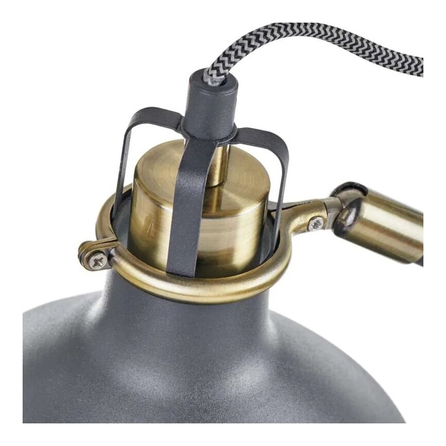 Lampa podłogowa ARTHUR 1xE27/25W/230V szara