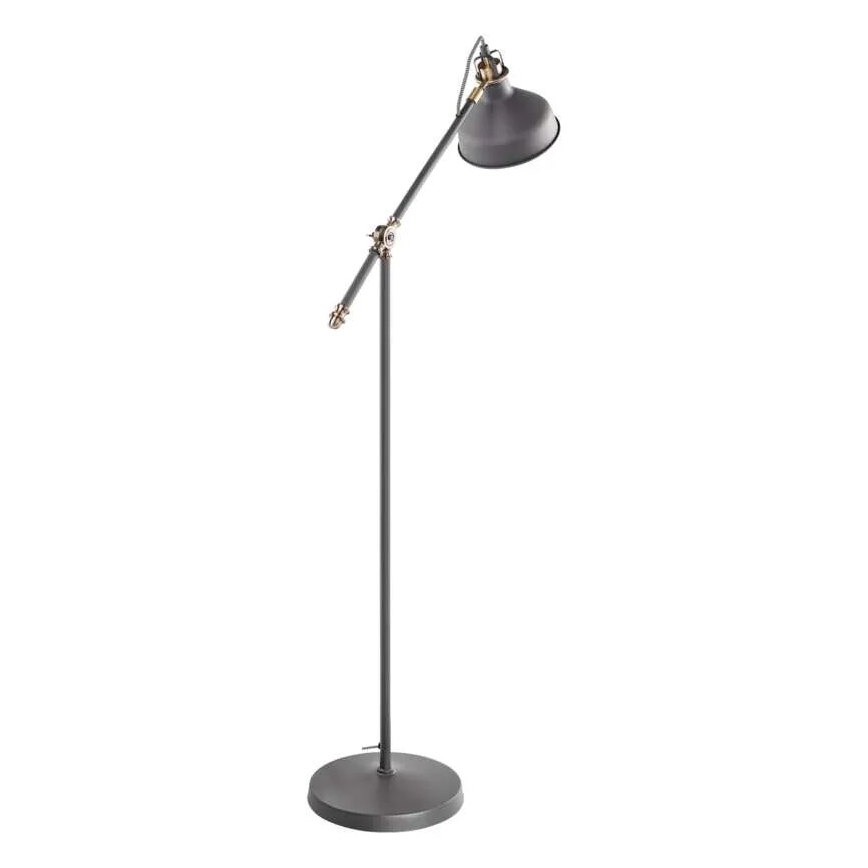 Lampa podłogowa ARTHUR 1xE27/25W/230V szara