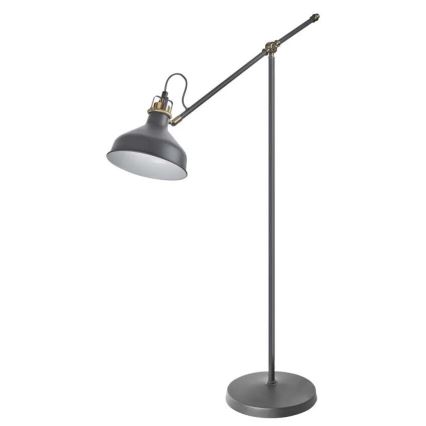 Lampa podłogowa ARTHUR 1xE27/25W/230V szara