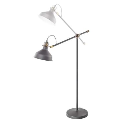 Lampa podłogowa ARTHUR 1xE27/25W/230V szara