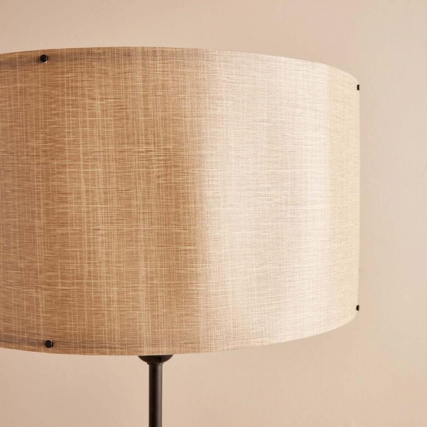 Lampa podłogowa AYD 1xE27/40W/230V brązowa/beżowa