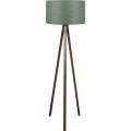 Lampa podłogowa AYD 1xE27/40W/230V brązowa/zielona