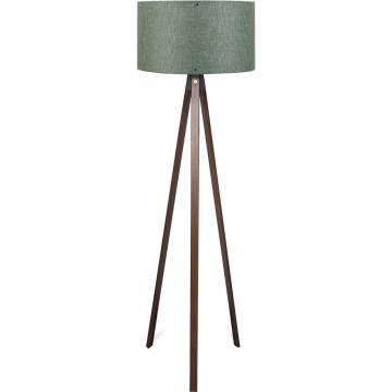 Lampa podłogowa AYD 1xE27/40W/230V brązowa/zielona