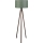 Lampa podłogowa AYD 1xE27/40W/230V brązowa/zielona