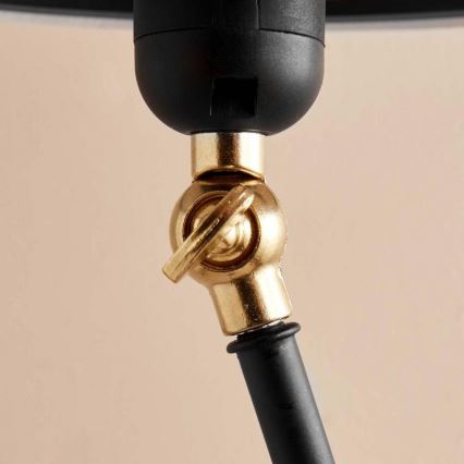 Lampa podłogowa AYD 1xE27/40W/230V czarna