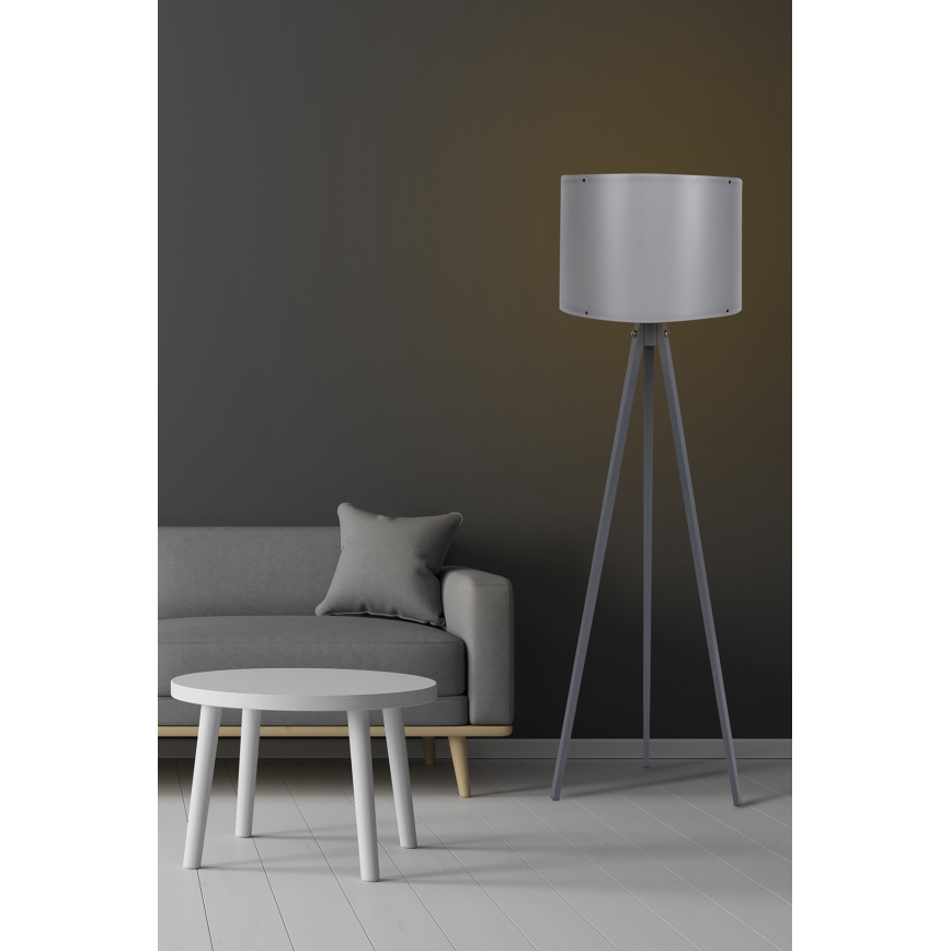 Lampa podłogowa AYD 1xE27/60W/230V szary