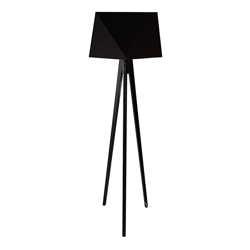 Lampa podłogowa BAKARO 1xE27/60W/230V wenge czarny