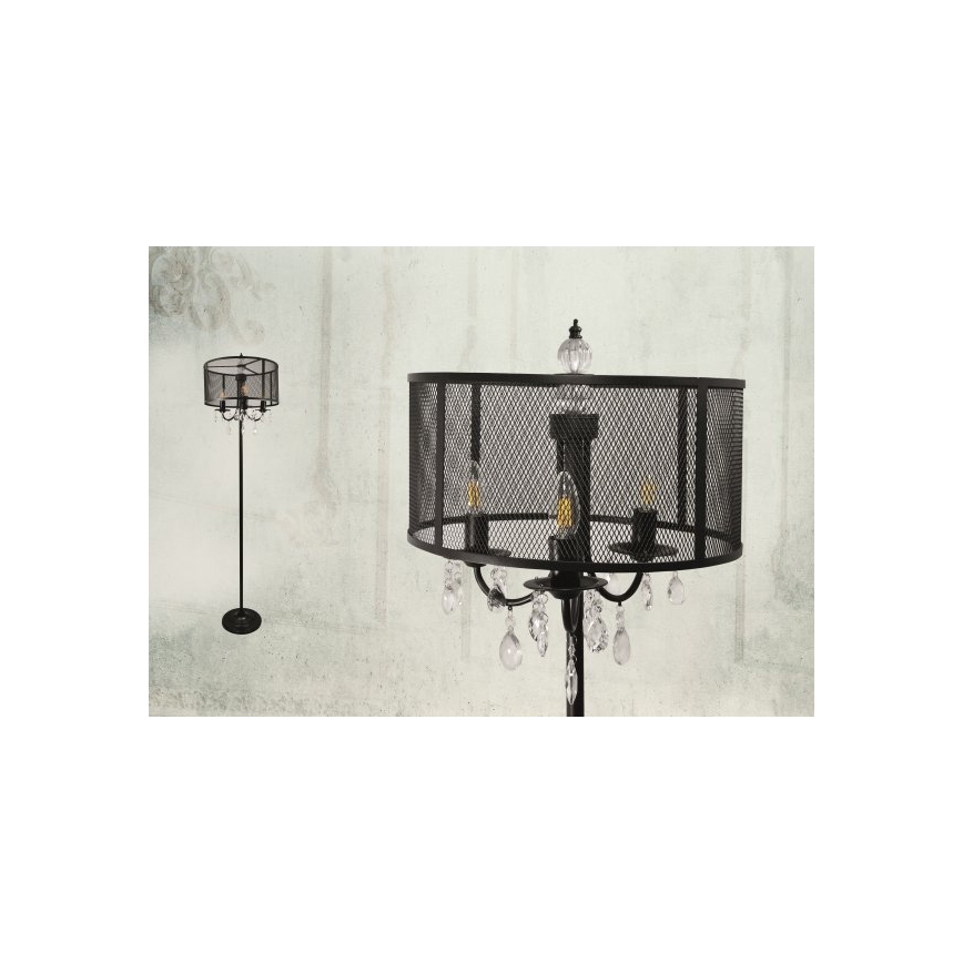 Lampa podłogowa BRESSO 3xE14/12W/230V