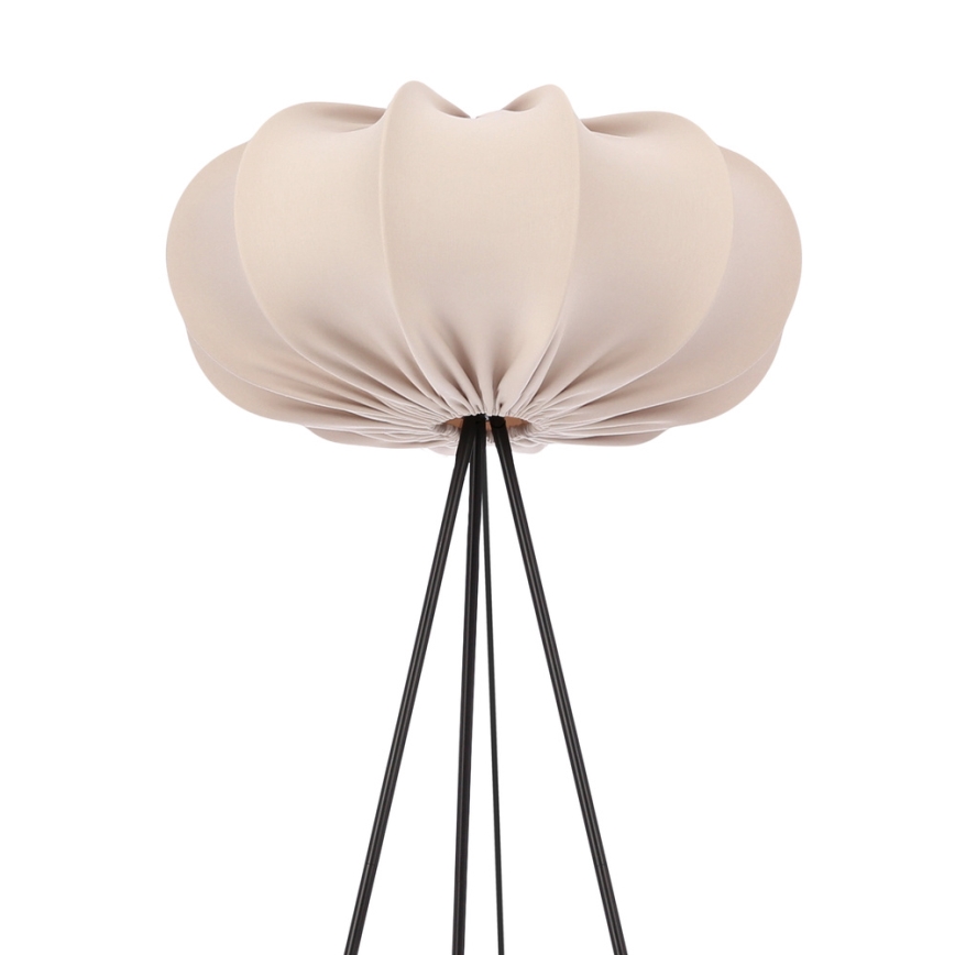 Lampa podłogowa CAFEE 1xE27/40W/230V beżowa/czarna