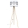 Lampa podłogowa CORAL 1xE27/60W/230V beżowy/biały/chrom