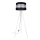 Lampa podłogowa CORAL 1xE27/60W/230V biała/czarna/matowy chrom