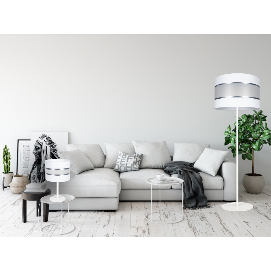 Lampa podłogowa CORAL 1xE27/60W/230V biały