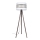 Lampa podłogowa CORAL 1xE27/60W/230V brązowa/biała/złota