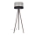 Lampa podłogowa CORAL 1xE27/60W/230V brązowa/czarna/szara/złota