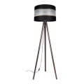 Lampa podłogowa CORAL 1xE27/60W/230V brązowa/czarna/złota