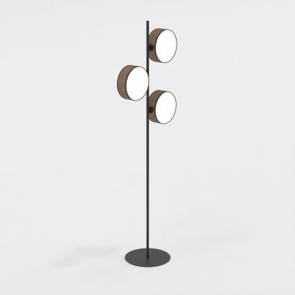 Lampa podłogowa DRUMZ 3xE14/10W/230V brązowa