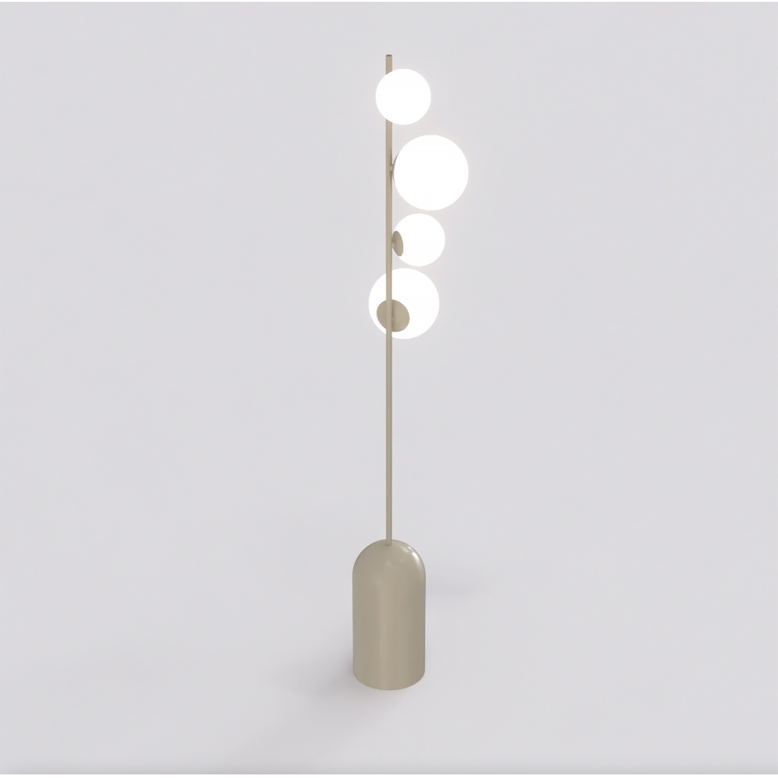 Lampa podłogowa ETNO 4xG9/8W/230V beżowa