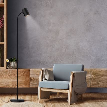 Lampa podłogowa FELIX 1xGU10/9W/230V czarne